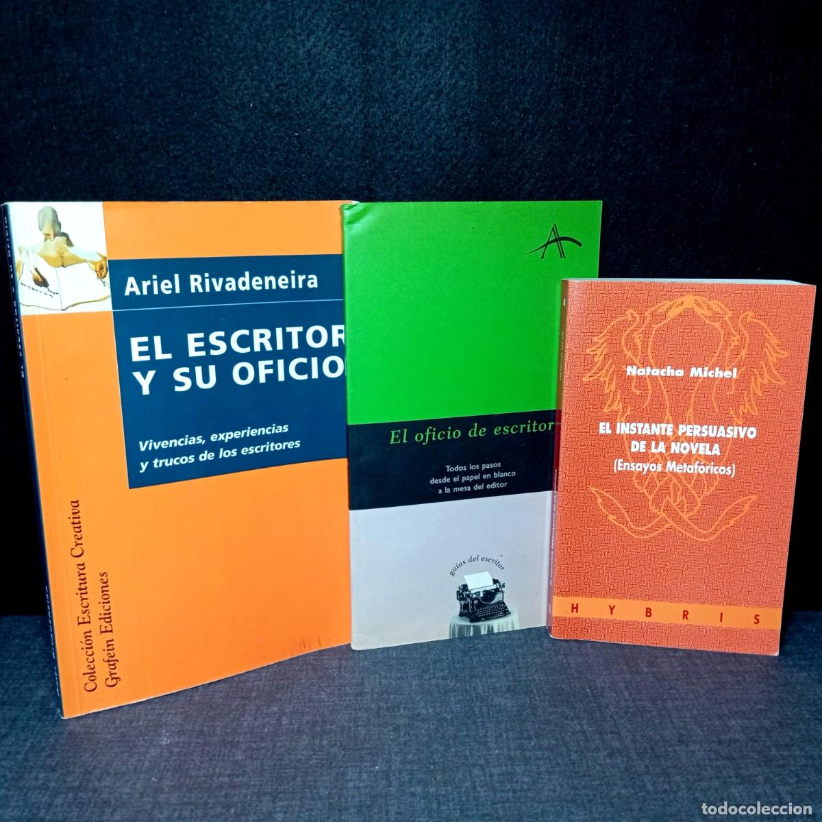 Libros de segunda mano: Oportunidad Lote 3 Libros Creacion Literaria y Oficio de Escritor (Rivadeneira) Manuales Taller