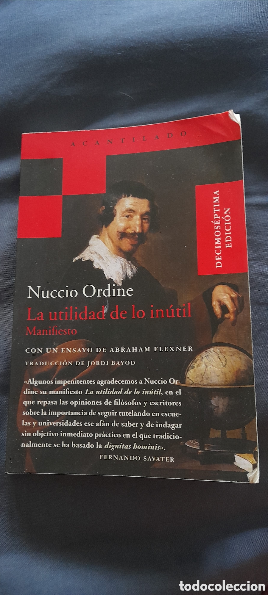 Libros de segunda mano: La utilidad de lo in&uacute;til. Nuncio Ordine