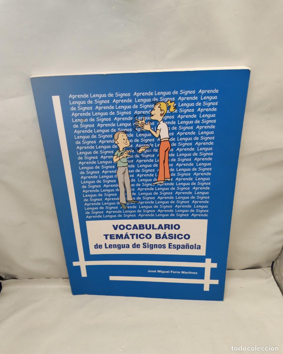 Gebrauchte B&uuml;cher: Vocabulario tem&aacute;tico b&aacute;sico de lengua de signos espa&ntilde;ola