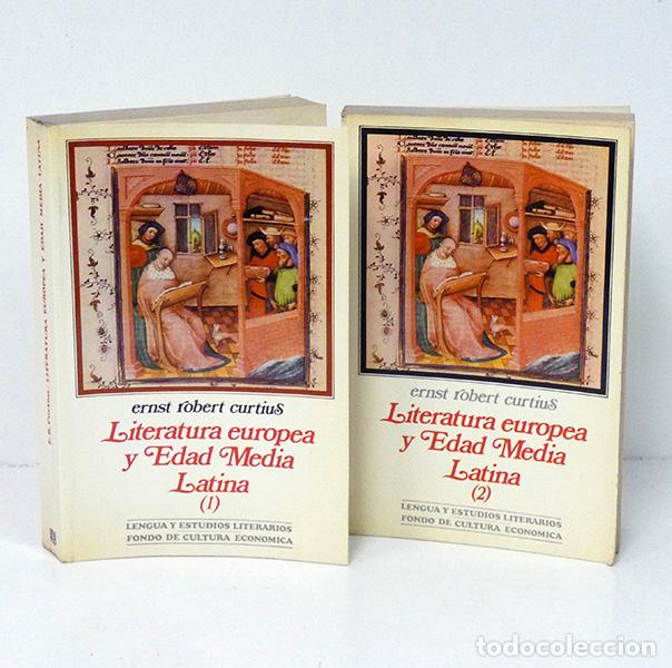 Libros de segunda mano: CURTIUS (Ernst Robert). Literatura europea y Edad Media Latina
