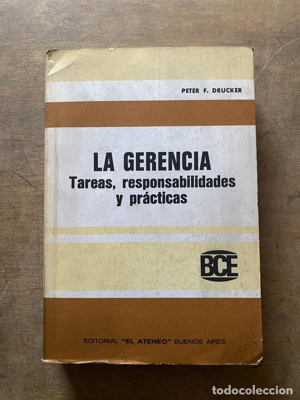Second hand books: La Gerencia - Drucker Peter F.