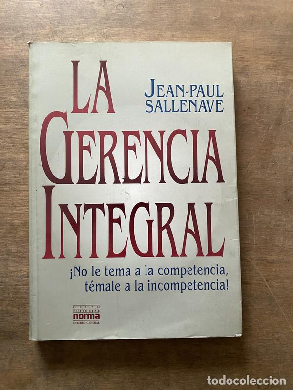 Second hand books: La Gerencia Integral - Sallenave Jean-Paul