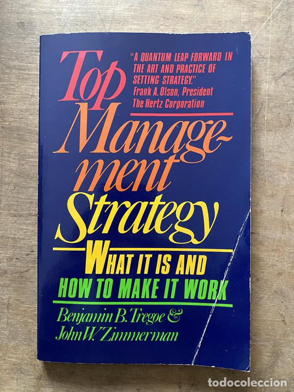 Second hand books: Top Management Strategy - Tregoe Benjamin B. & Zimmerman John W.