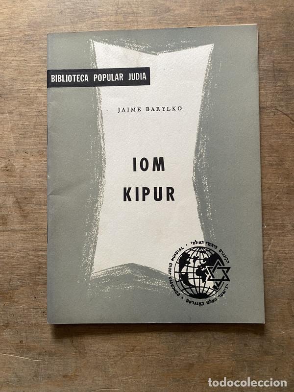 Gebrauchte B&uuml;cher: Iom Kipur - Barylko Jaime