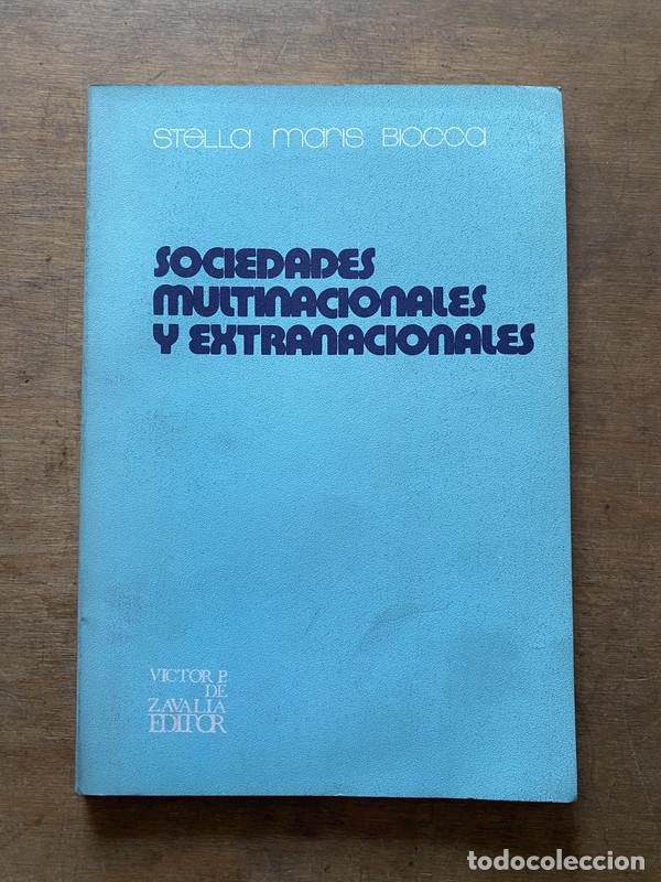 Second hand books: Sociedades Multinacionales y Extranacionales - Biocca Stella Maris