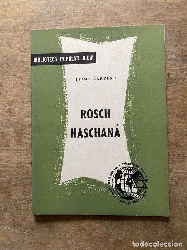 Libri di seconda mano: Rosch Haschana - Barylko Jaime