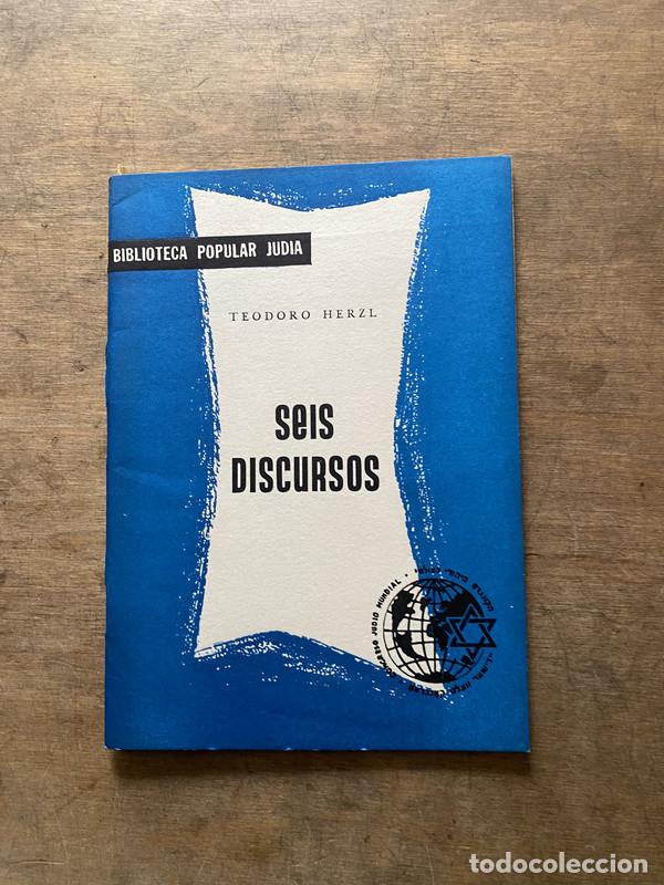 Libri di seconda mano: Seis Discursos - Herzl Teodoro