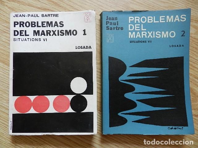 Libros de segunda mano: Problemas del marxismo 1 y 2 Jean-Paul Sartre Editorial Losada a&ntilde;os 60 Situations VI VII