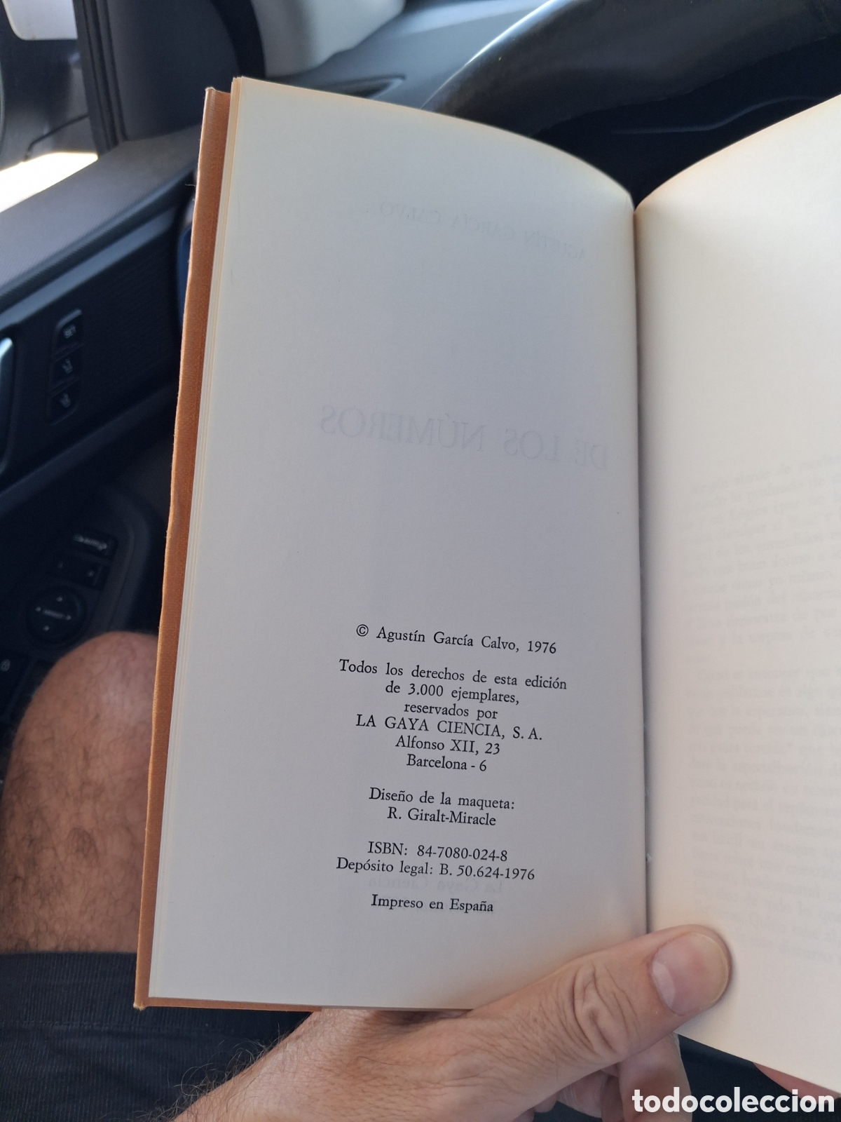 Libros de segunda mano: De los n&uacute;meros, Agust&iacute;n Garc&iacute;a Calvo - Foto 5