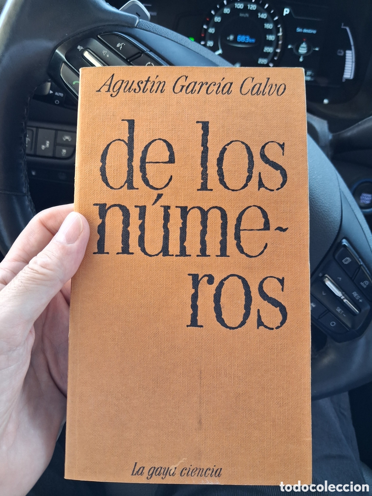 Libros de segunda mano: De los n&uacute;meros, Agust&iacute;n Garc&iacute;a Calvo