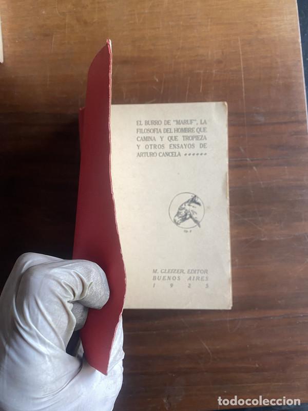 Livros em segunda m&atilde;o: El burro de 'Maruf' la filosofia del hombre que camina y que tropieza y otros ensayos - Cancela Artu