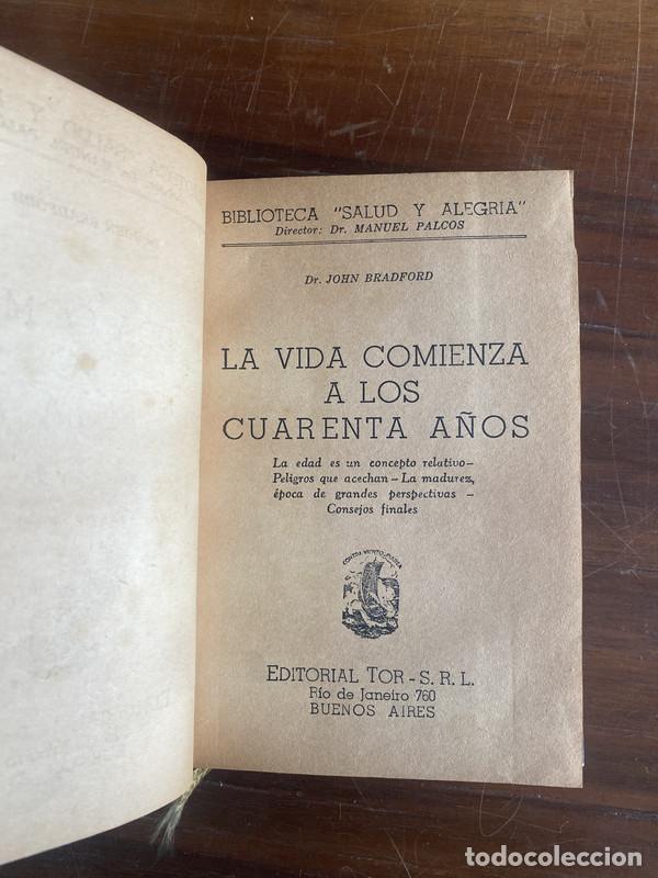 Libri di seconda mano: La vida comienza a los cuarenta a&ntilde;os - Bradford John