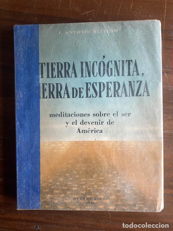 Libros de segunda mano: Tierra incognita tierra de esperanza - Rizzuto F. Antonio