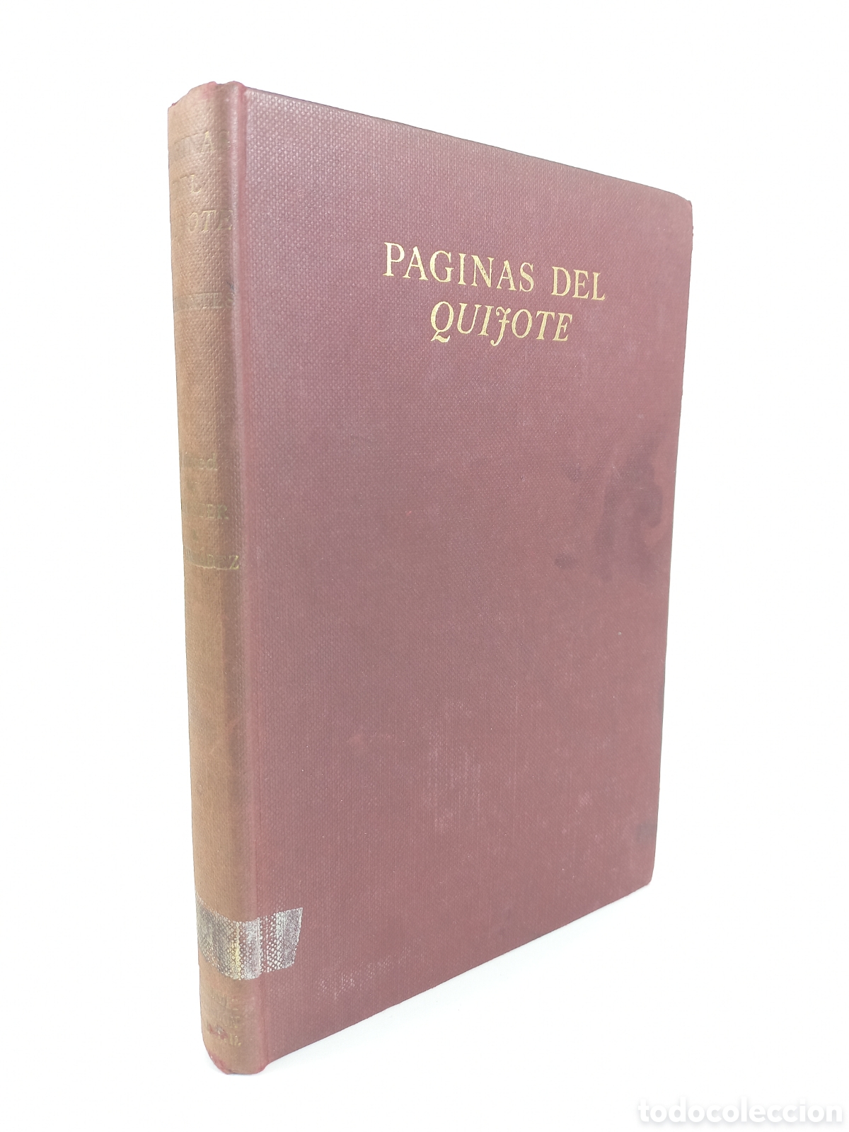 Libros de segunda mano: P&aacute;ginas del Quijote. Lester and Terradez. University of London Press, 1956. Cervantes.
