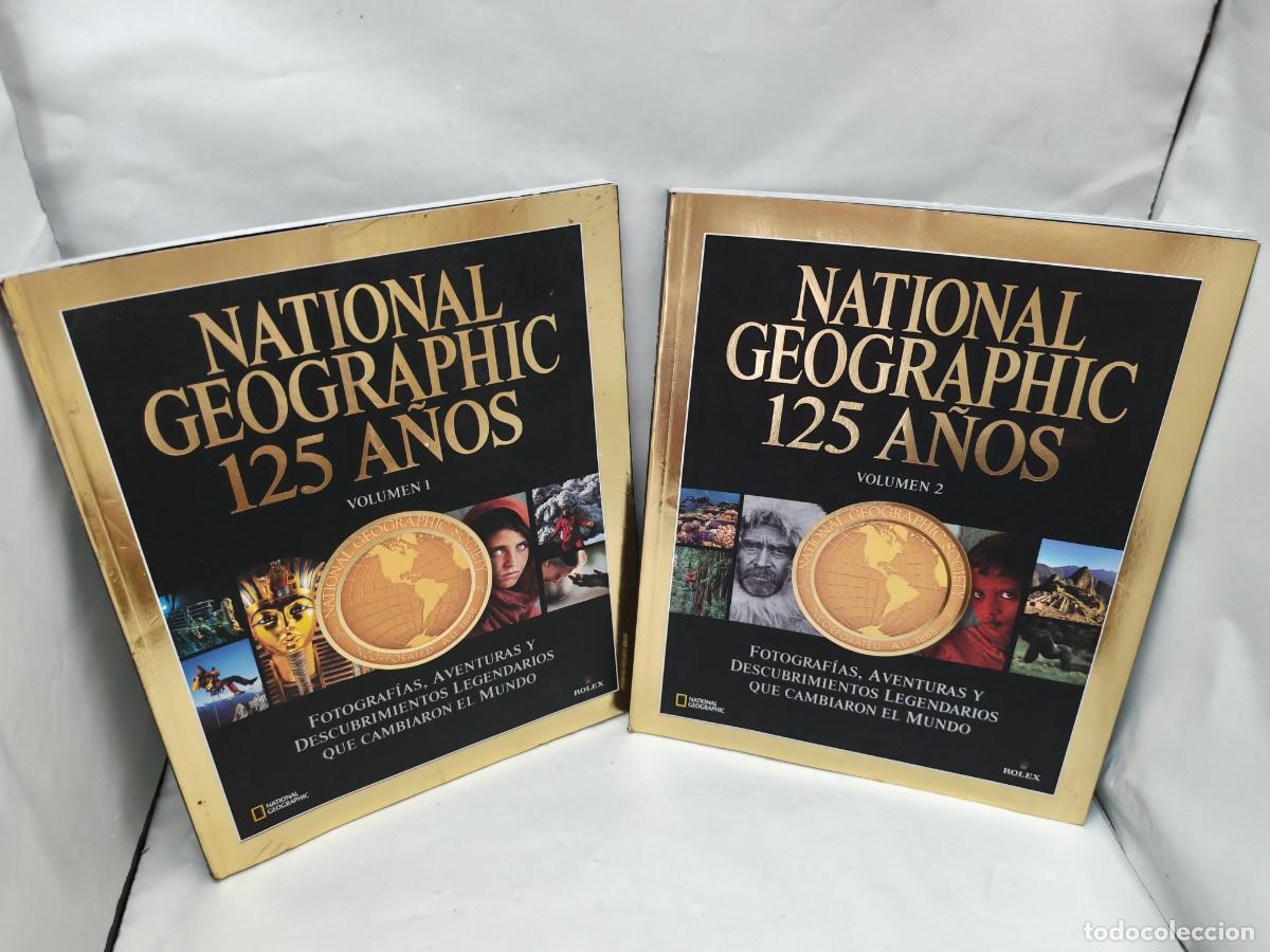 Livres d'occasion: NATIONAL GEOGRAPHIC 125 a&ntilde;os. Fotograf&iacute;as, aventuras y descubrimientos legendarios, TOMOS I Y II