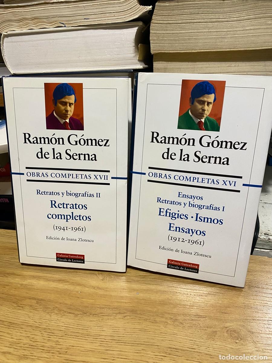 Libros de segunda mano: RAMON GOMEZ DE LA SERNA, ENSAYOS RETRATOS Y BIOGRAFIAS I Y RETRATOS Y BIOGRAFIAS II, EDT. CIRCULO...