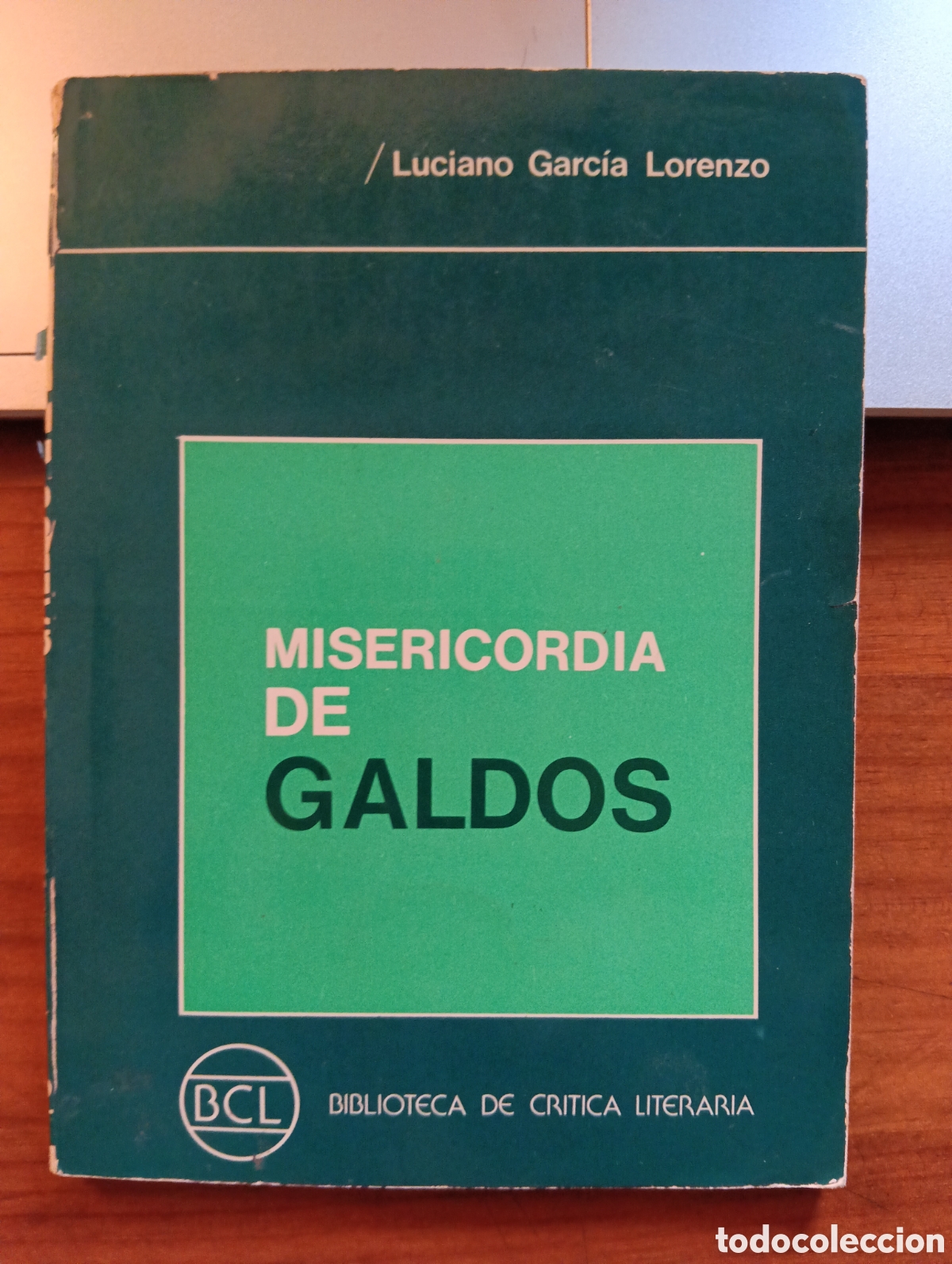 Libros de segunda mano: Miseria de Galdos, Luciano Garc&iacute;a Lorenzo, Biblioteca de Cr&iacute;tica Literaria