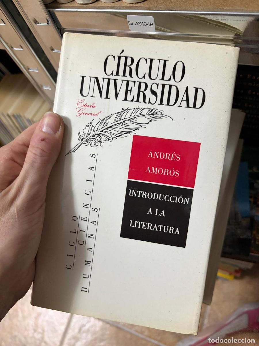 Libros de segunda mano: BLAS104B Andr&eacute;s Amor&oacute;s, Introducci&oacute;n a la literatura, C&iacute;rculo Universidad