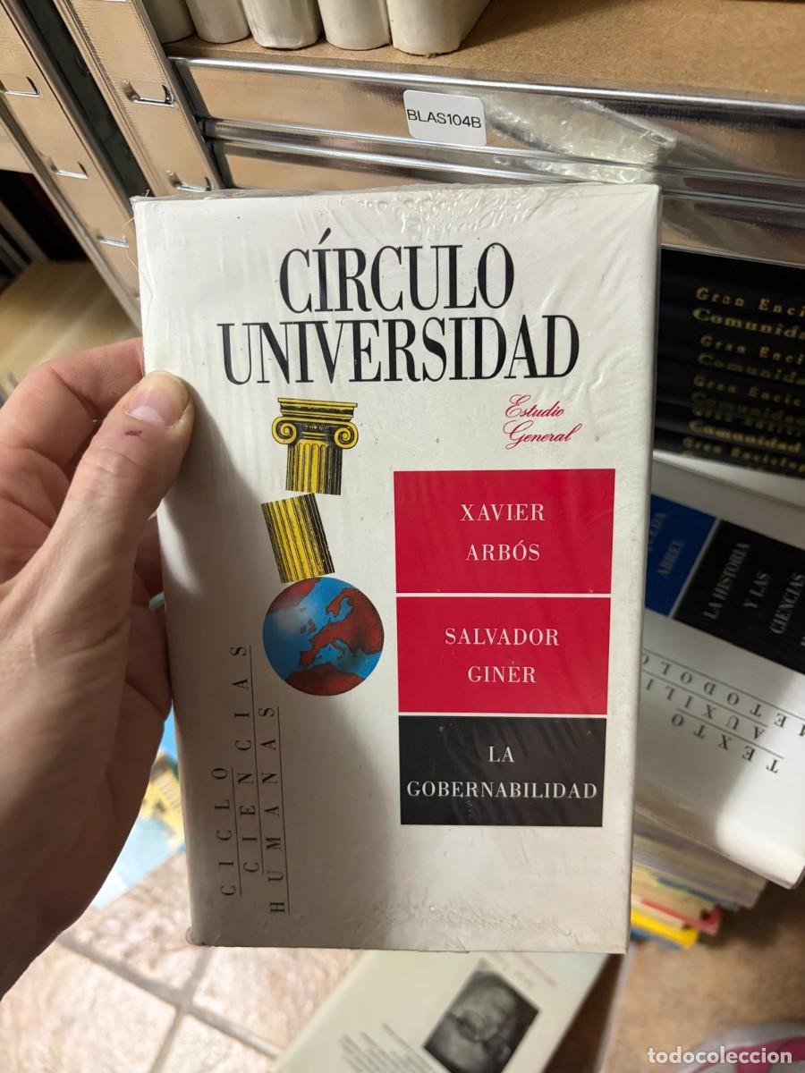 Libros de segunda mano: BLAS104B Xavier Arb&oacute;s y Salvador Giner, La gobernabilidad, C&iacute;rculo Universidad