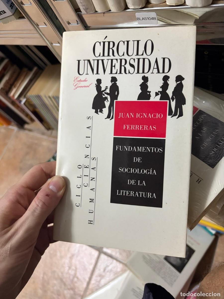 Libros de segunda mano: BLAS104B Juan Ignacio Ferreras, Fundamentos de sociolog&iacute;a de la literatura, C&iacute;rculo Universidad