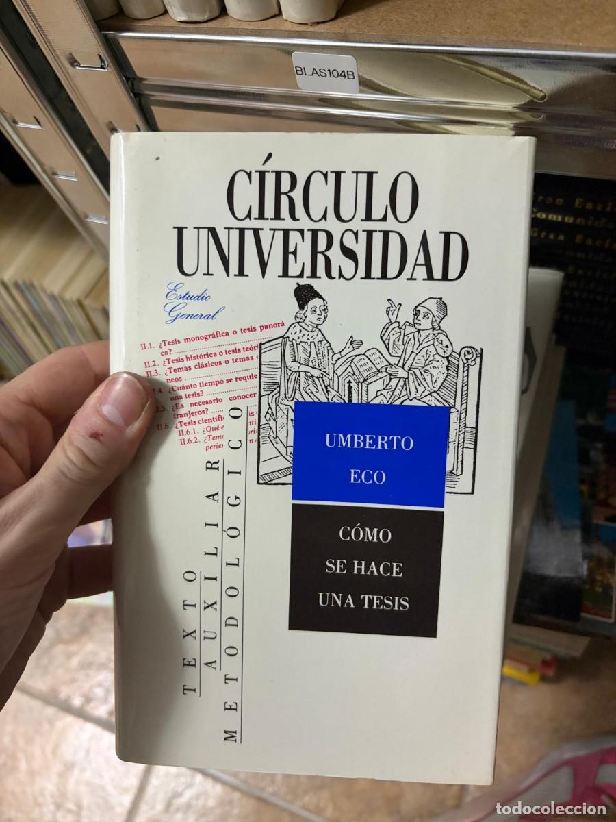 Libros de segunda mano: BLAS104B Umberto Eco, C&oacute;mo se hace una tesis