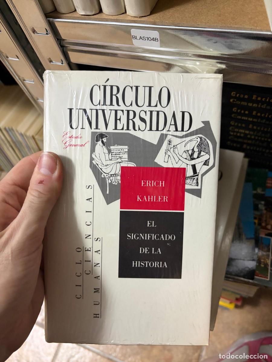 Libros de segunda mano: BLAS104B Erich Kahler, El significado de la historia