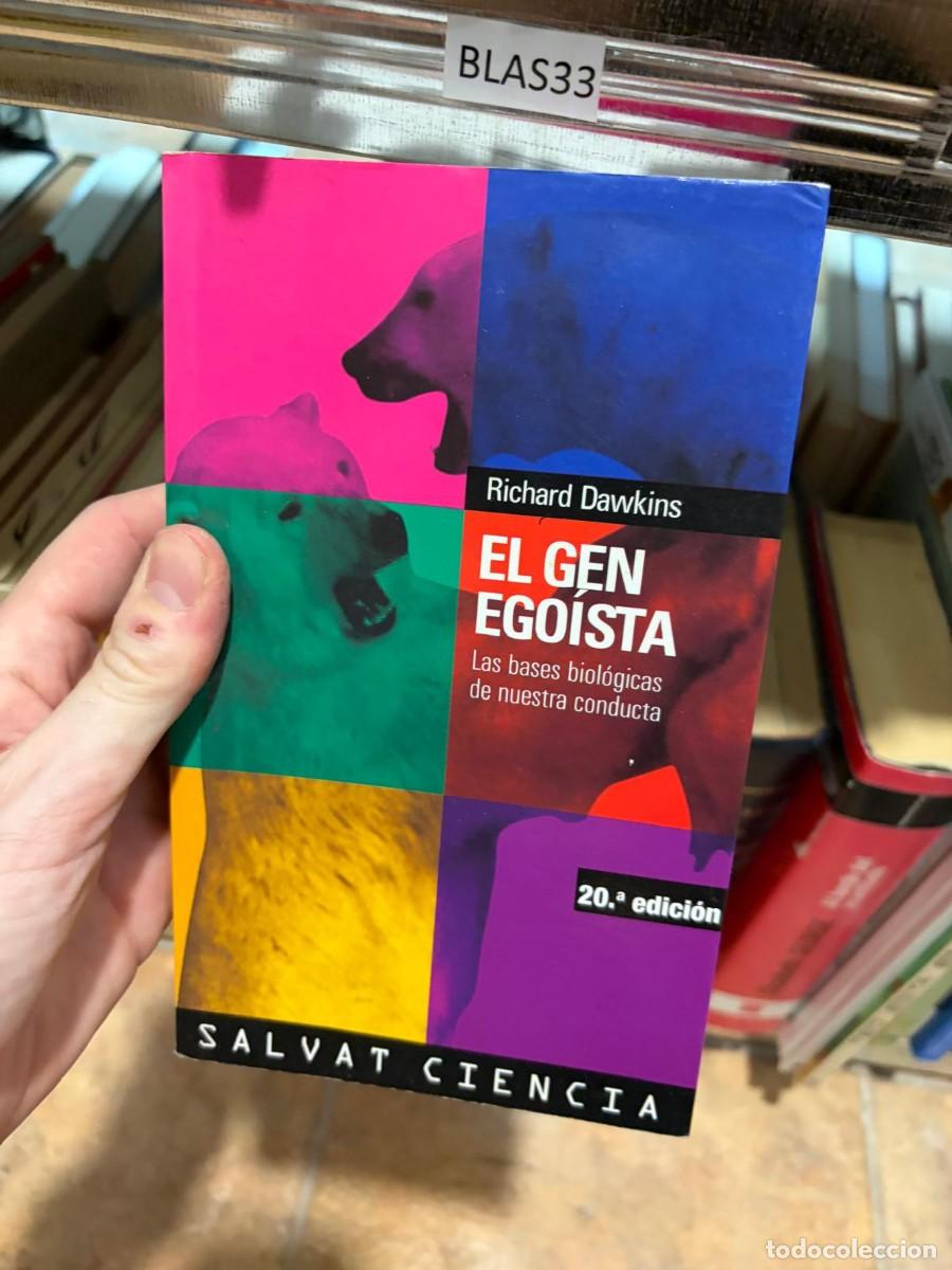 Libros de segunda mano: BLAS33 Richard Dawkins El gen ego&iacute;sta Salvat Ciencia