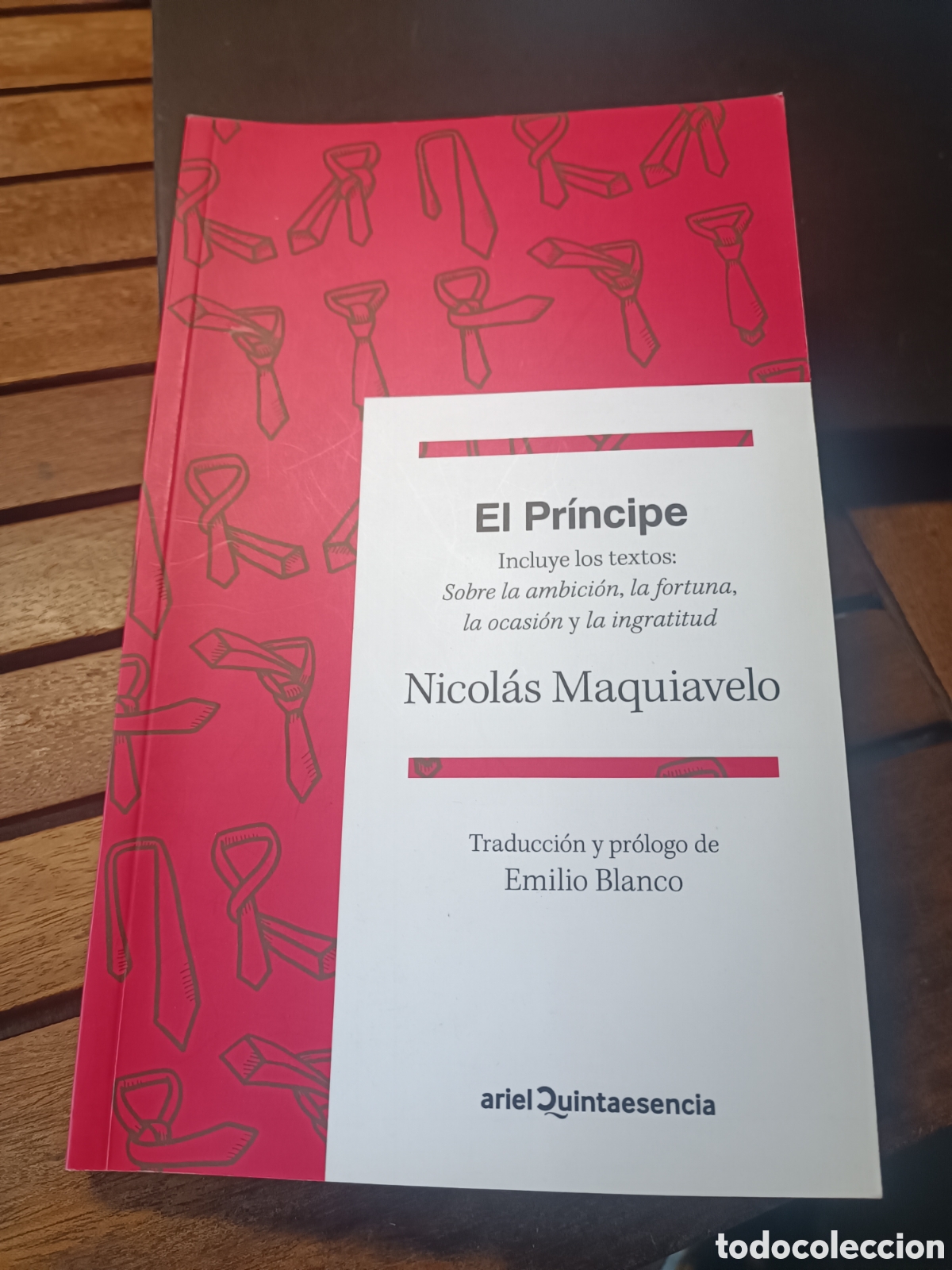 Libros de segunda mano: El pr&iacute;ncipe Nicol&aacute;s maquiavelo sobre la ambici&oacute;n la fortuna la ocasi&oacute;n la ingratitud Ariel filosof&iacute;a