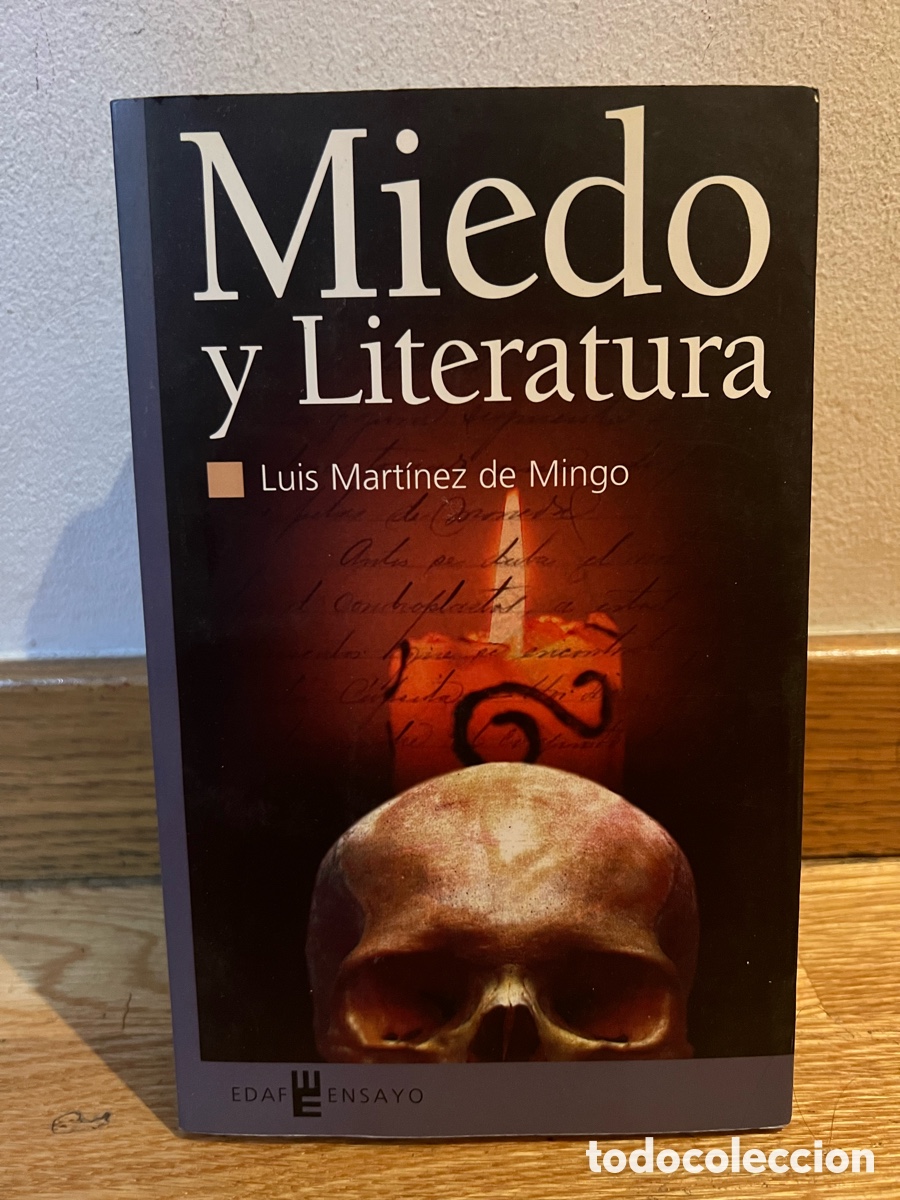 Libros de segunda mano: Miedo y Literatura Luis Mart&iacute;nez de Mingo