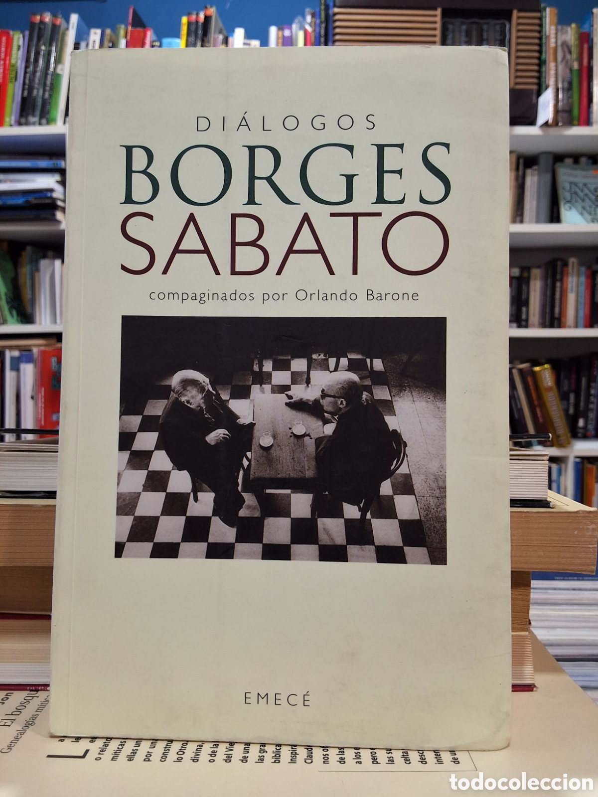 Libros de segunda mano: DI&Aacute;LOGOS BORGES S&Aacute;BATO - COMPAGINADOS POR ORLANDO BARONE