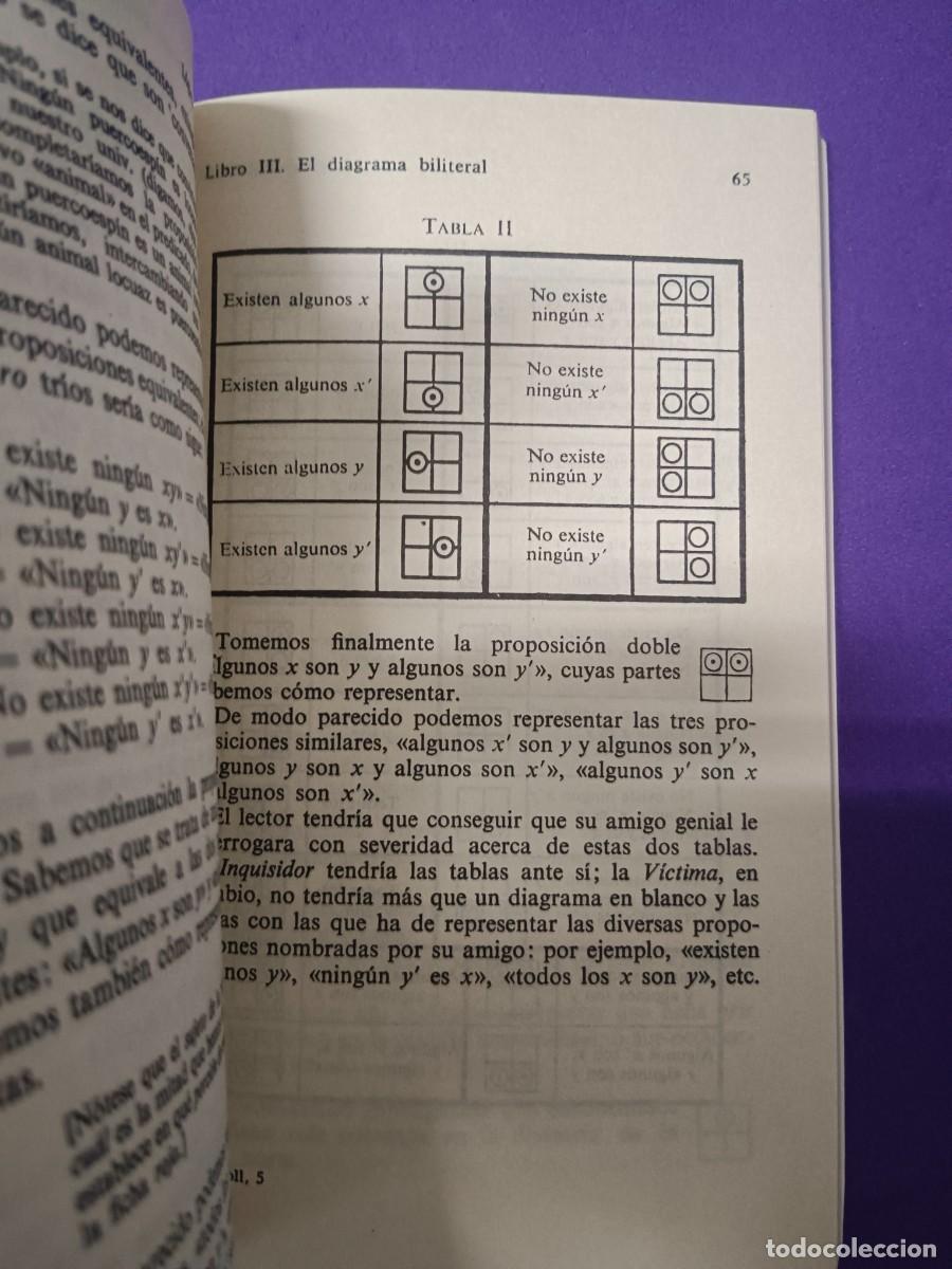 Libros de segunda mano: EL JUEGO DE LA L&Oacute;GICA LEWIS CARROLL - Foto 6