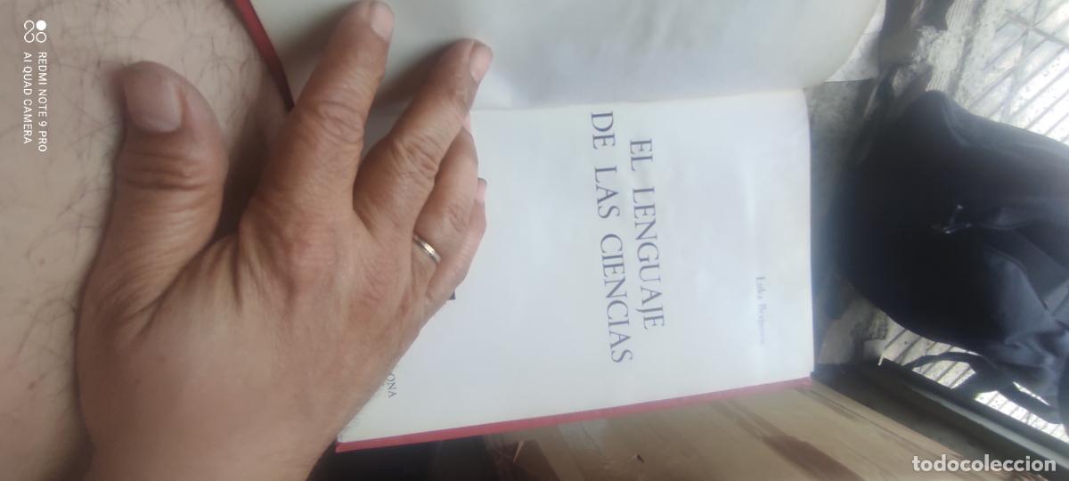 Libros de segunda mano: El lenguaje de las ciencias