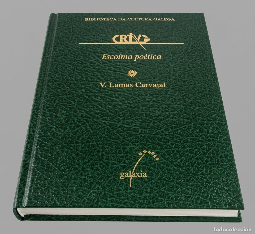 Gebrauchte B&uuml;cher: ESCOLMA POETICA. LAMAS CARVAJAL. BIBLIOTECA DA CULTURA GALEGA. N&ordm; 37. GALICIA. NUEVO.