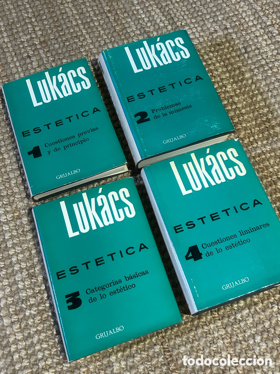 Libros de segunda mano: Est&eacute;tica (4 vol. COMPLETA) - Georg Luk&aacute;cs - Grijalbo