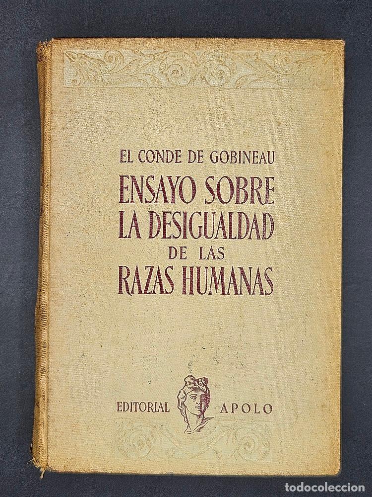 Libros de segunda mano: Ensayo sobre la desigualdad de las razas humanas
