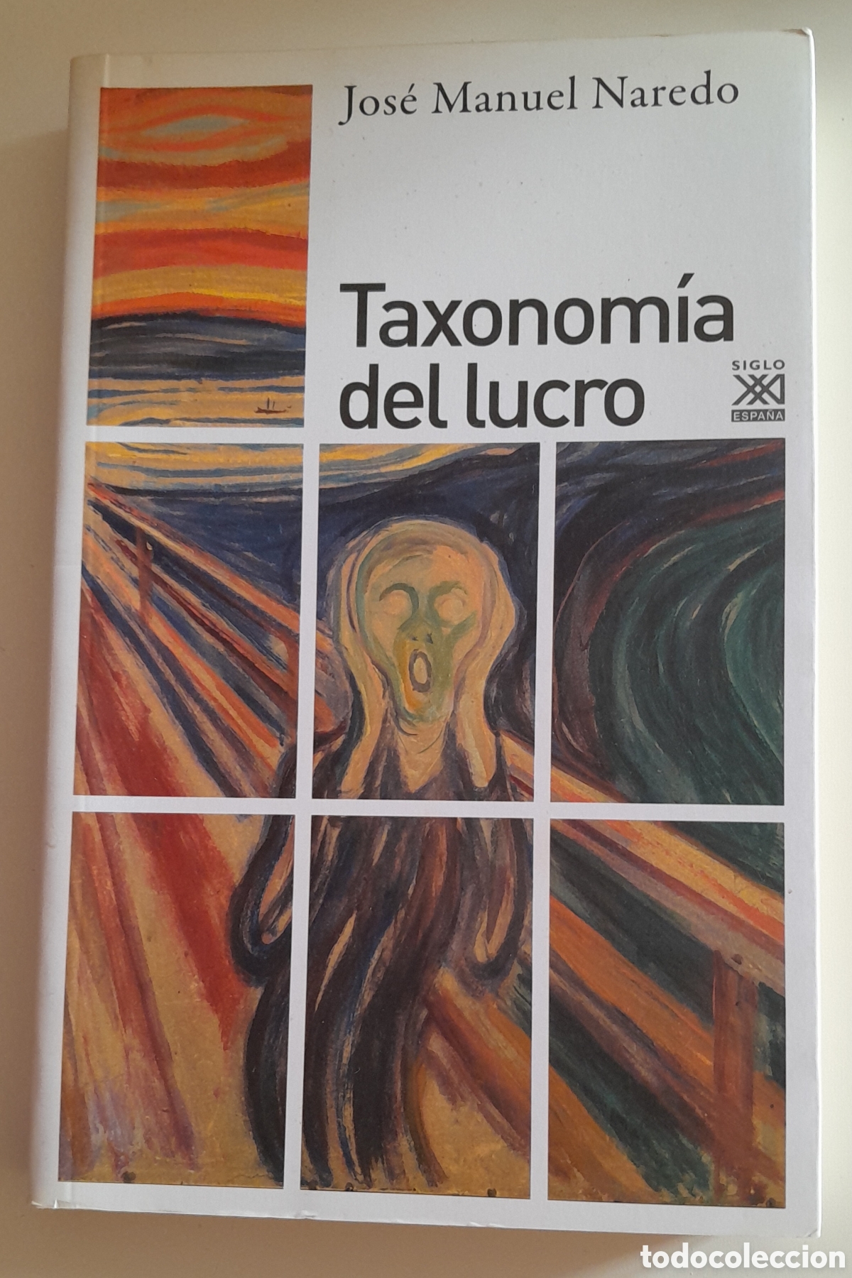 Libros de segunda mano: TAXONLMIA DEL LUCRO. JOSE MANUEL NAREDO.SIGLO XXI