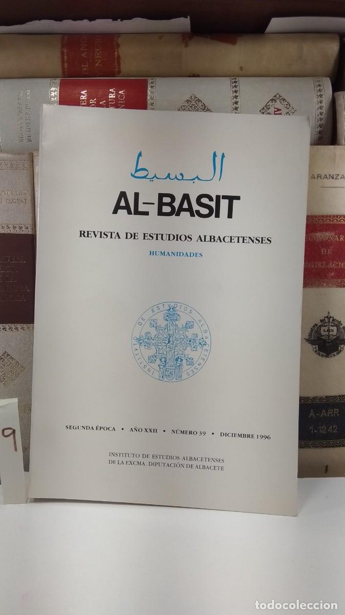 Libros de segunda mano: REVISTA DE ESTUDIOS ALBACETENSES AL-BASIT N&ordm; 39. HUMANIDADES.