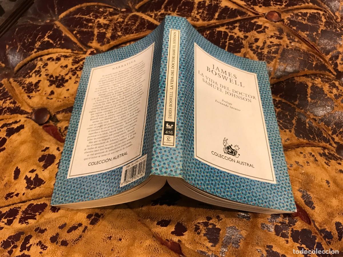 Libros de segunda mano: JAMES BOSWELL. LA VIDA DEL DOCTOR SAMUEL JOHNSON. 1998, AUSTRAL-CALPE
