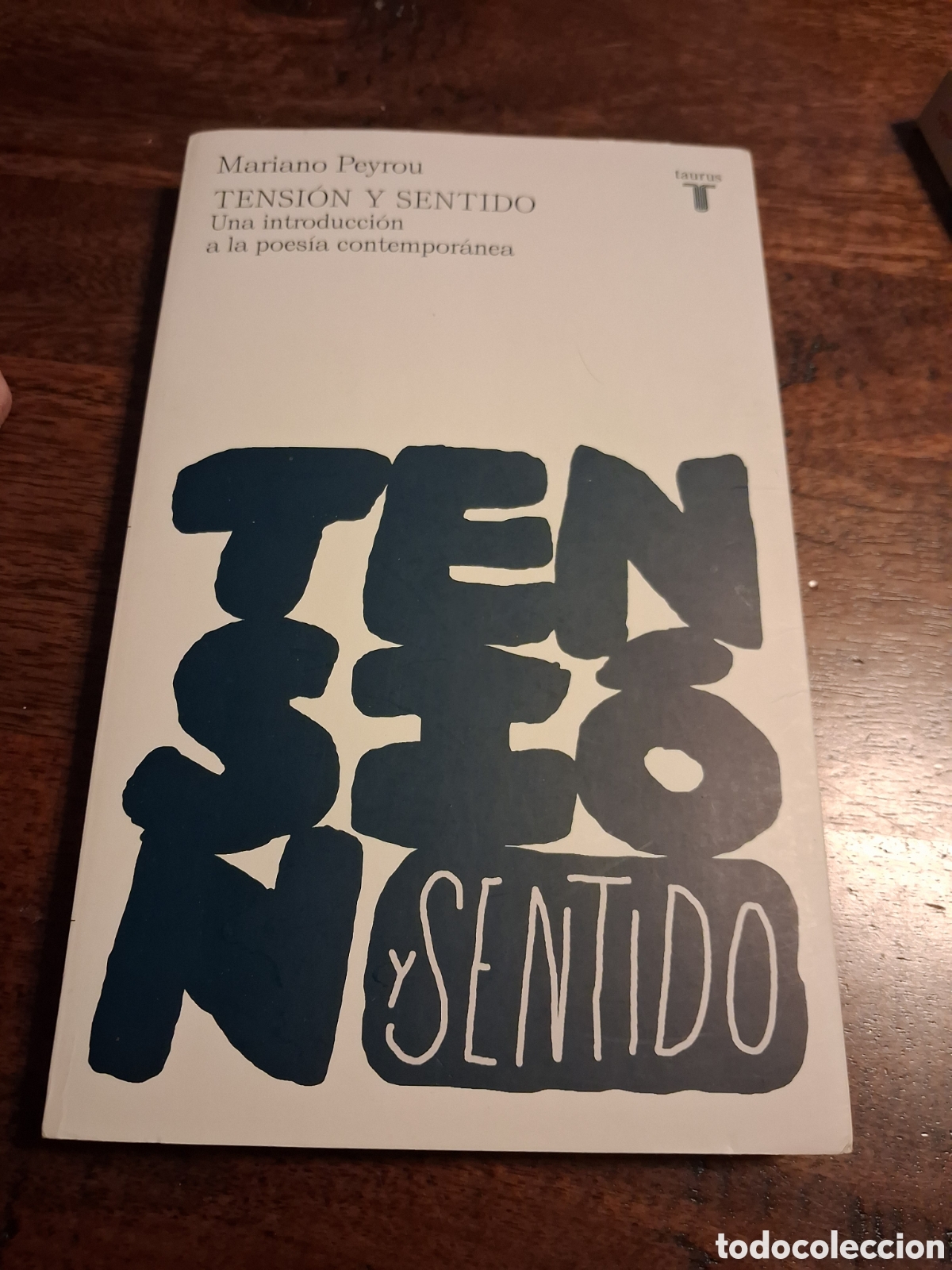 Libros de segunda mano: Tensi&oacute;n y sentido, Mariano Peyrou Tubert