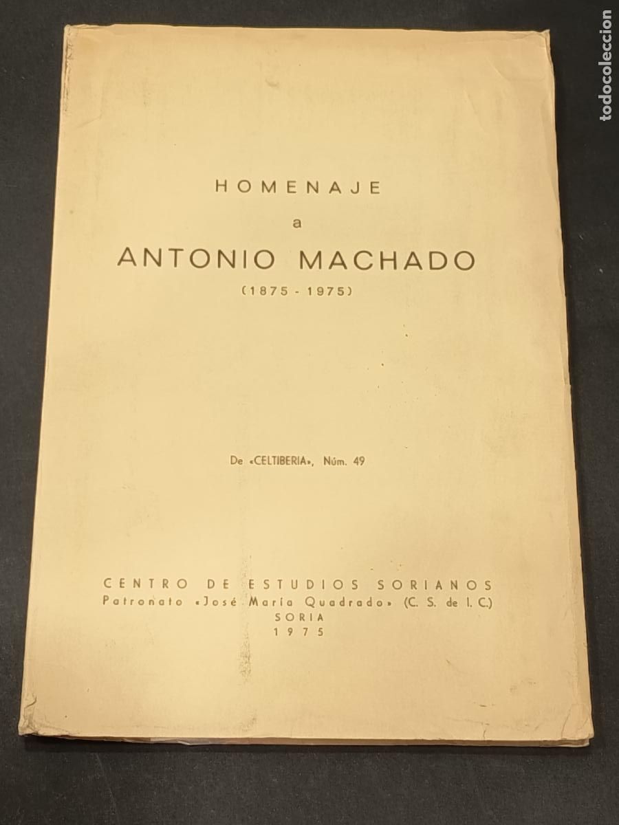 Libros de segunda mano: 1975 - Homenaje a Antonio Machado (1875-1975)