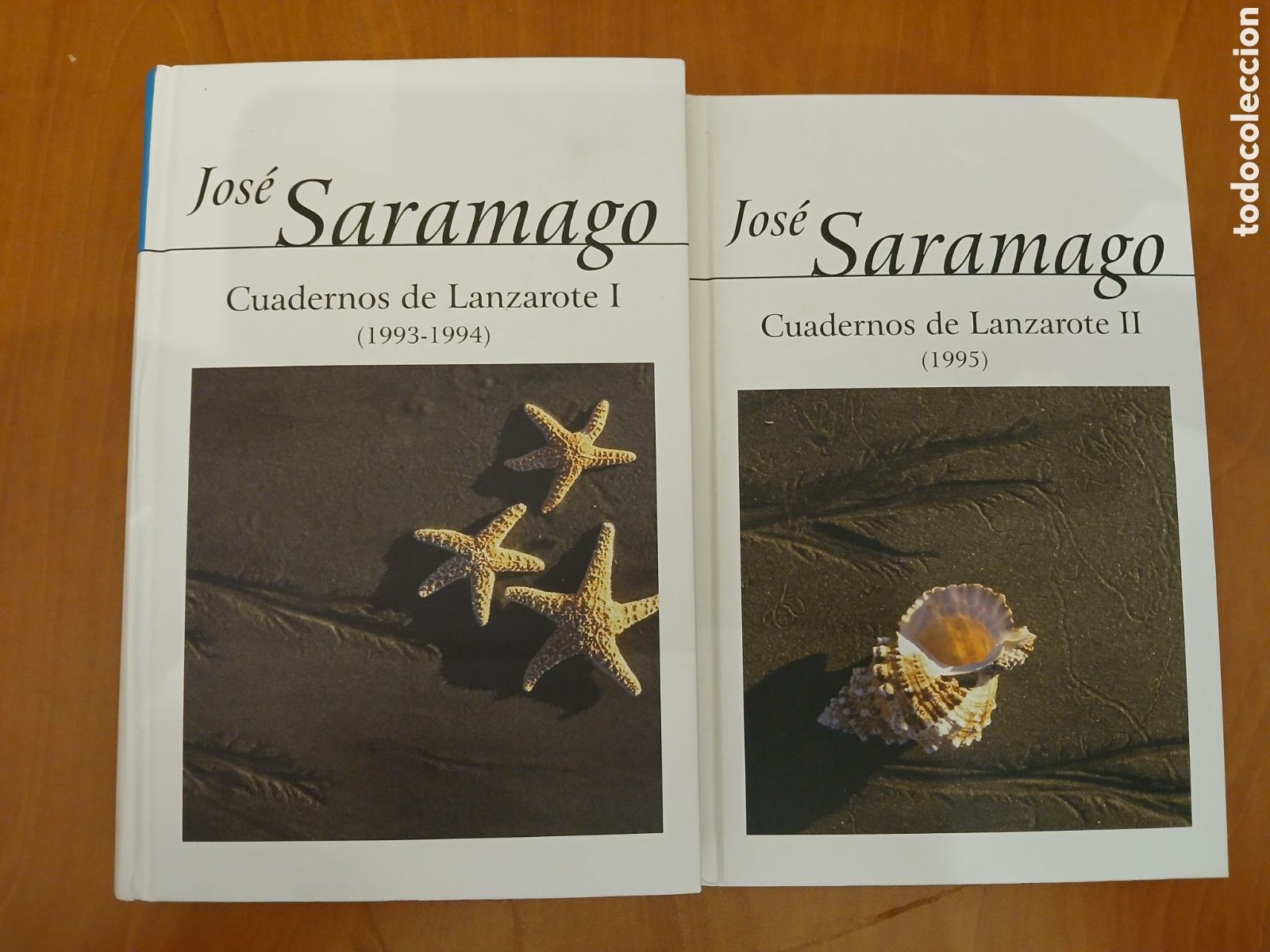 Libros de segunda mano: Cuadernos de Lanzarote l y ll ( Completa ). Jos&eacute; Saramago.