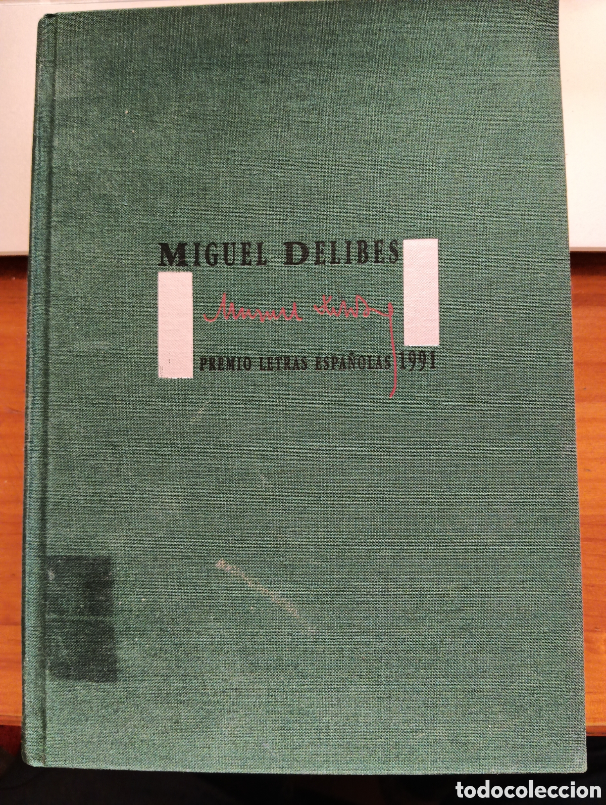 Libros de segunda mano: Miguel Delibes, Premio Letras Espa&ntilde;olas 1991 - Foto 1