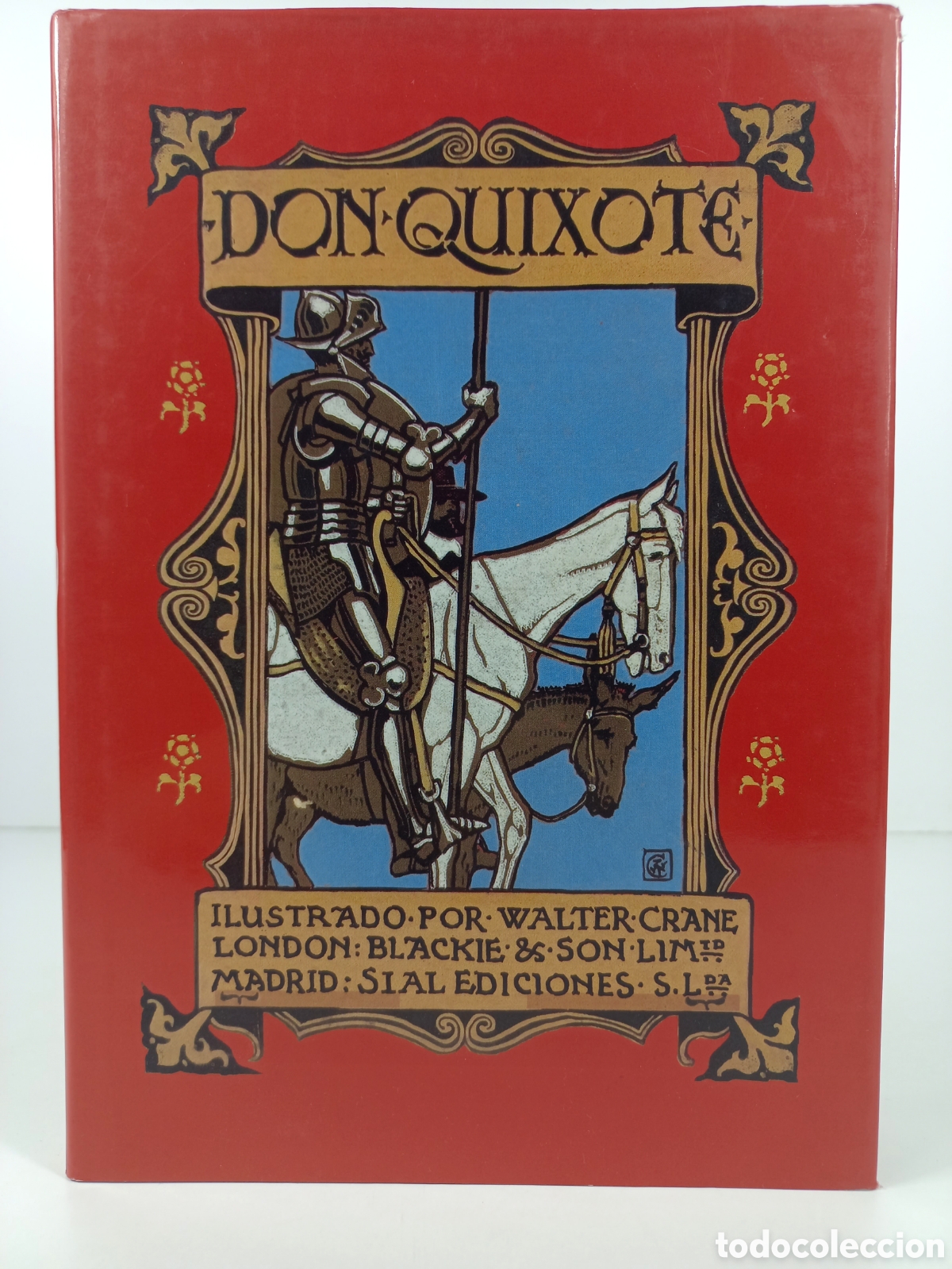 Libros de segunda mano: Don Quixote of the Mancha. Ilustrado Walter Crane. Sial Ediciones, 2007.