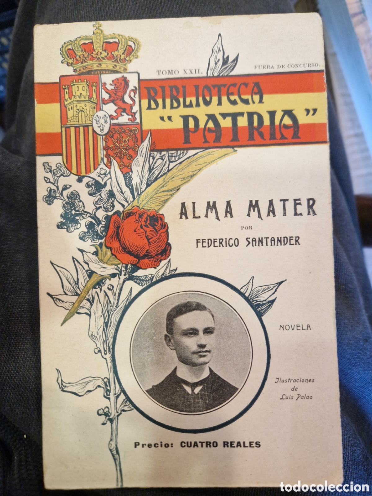 Libri di seconda mano: SANTANDER, Federico Alma mater: Novela