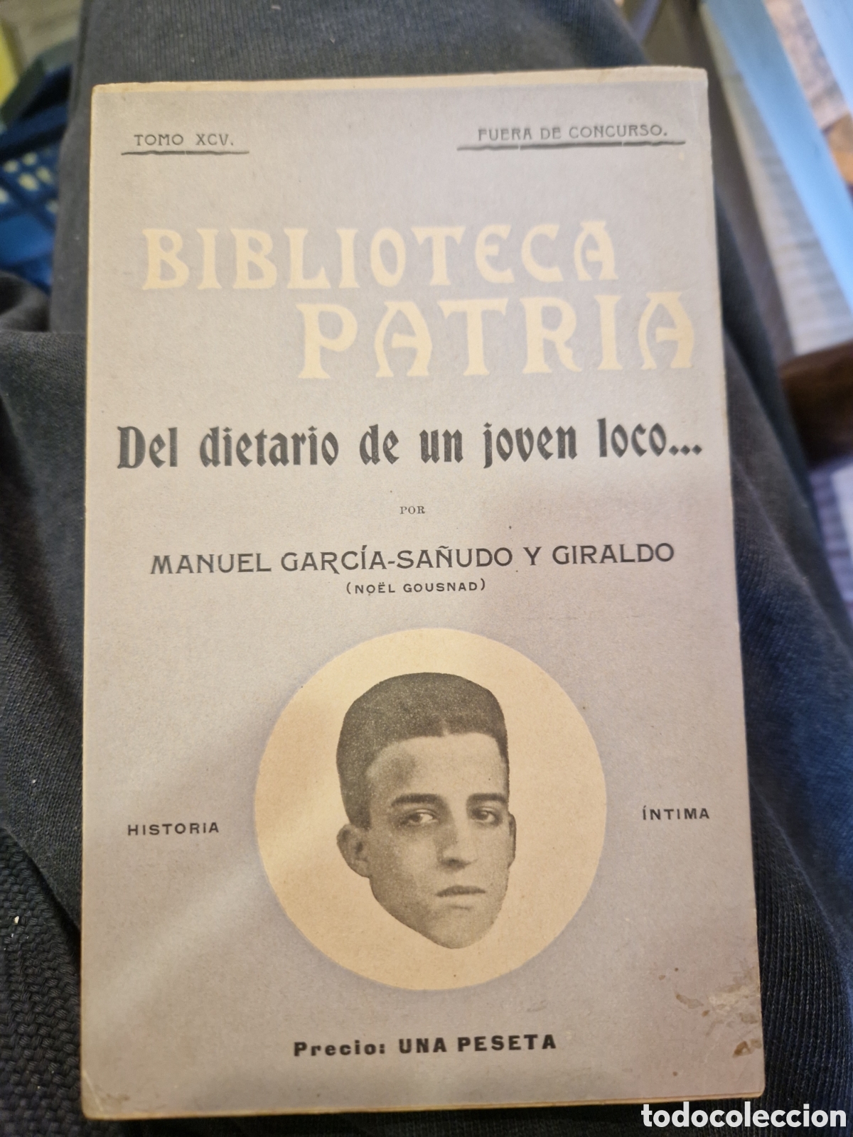 Libri di seconda mano: GARC&Iacute;A-SA&Ntilde;UDO Y GIRALDO, Manuel. No&euml;l Housnad: Del dietario de un joven loco: Historia &iacute;ntima