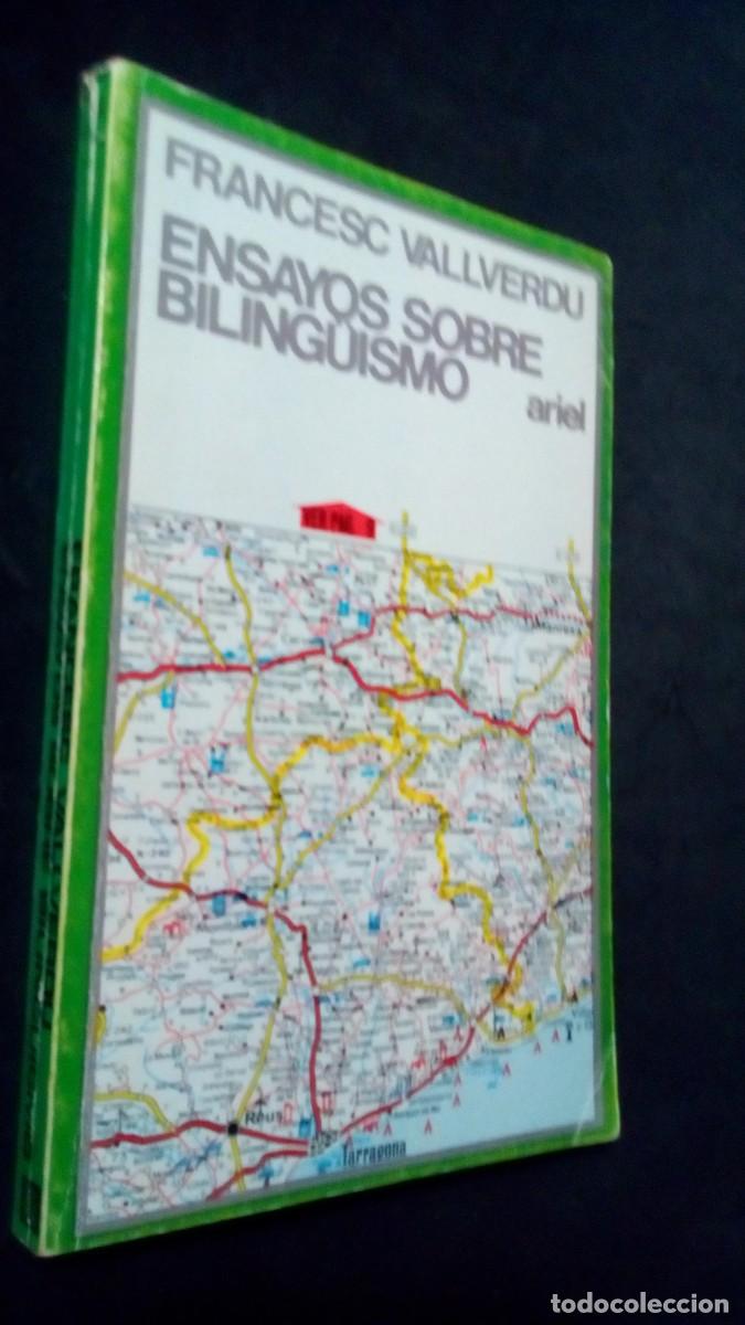 Libros de segunda mano: Vallverd&uacute;, Francesc - Ensayos sobre biling&uuml;ismo - Ariel -LIBRO COMO NUEVO