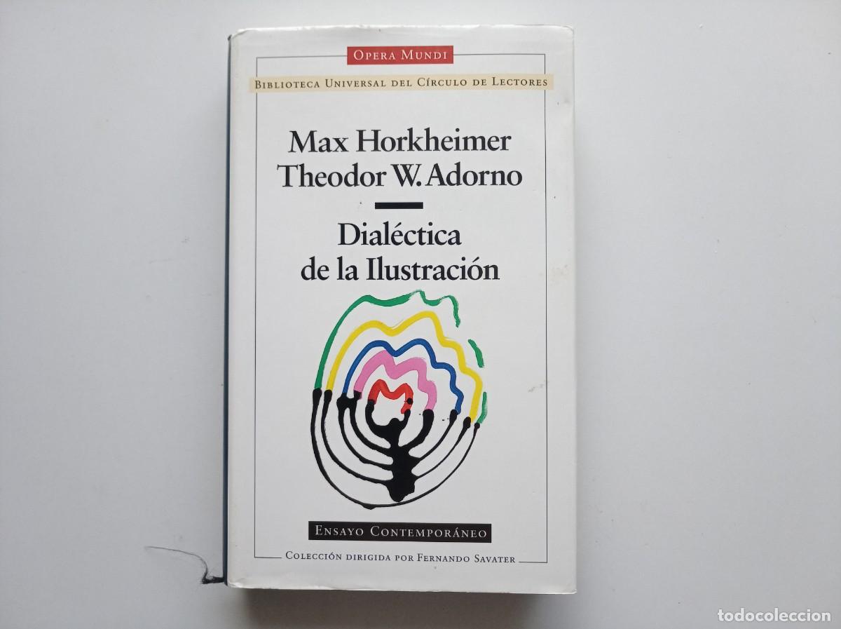 Libros de segunda mano: MAX HORKHEIMER. THEODOR W. ADORNO. DIALECTICA DE LA ILUSTRACI&Oacute;N. COLECCI&Oacute;N OPERA MUNDI.