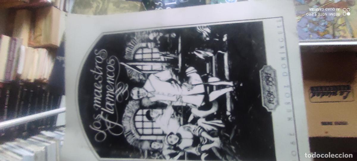 Libros de segunda mano: Los maestros flamencos. Jos&eacute; Mu&ntilde;oz Dominguez