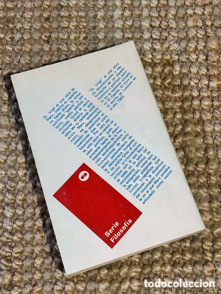 Libros de segunda mano: Se&ntilde;or Vogt - Karl Marx - Zero (1974) - Foto 5