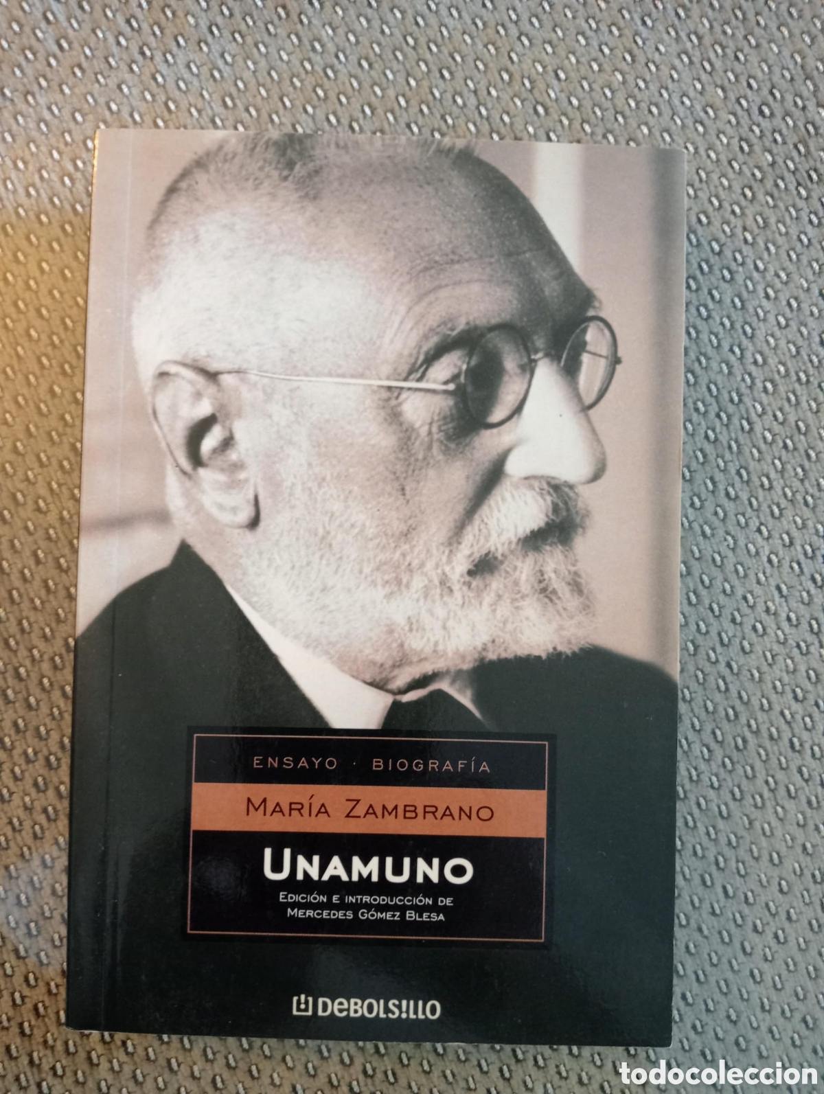 Libros de segunda mano: Unamuno Mar&iacute;a Zambrano edici&oacute;n Mercedes G&oacute;mez Blesa
